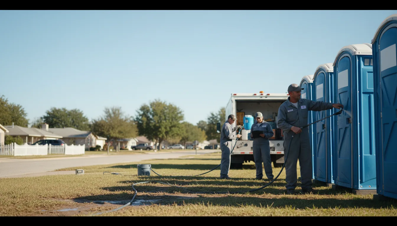 Long-Term Portable Toilet Rental in Okarche, OK near me